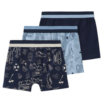 3 Jungen Boxer in verschiedenen Dessins
