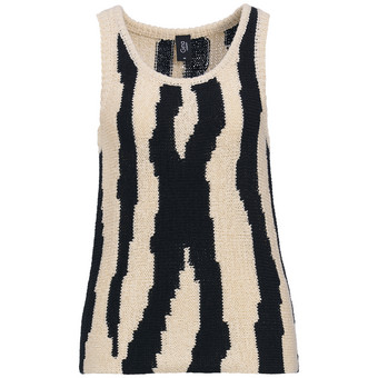 Damen Stricktop aus Bändchengarn