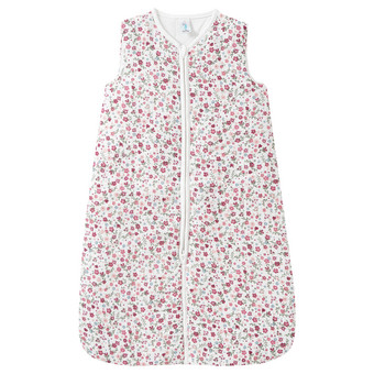 Baby Musselin-Schlafsack mit Blümchen