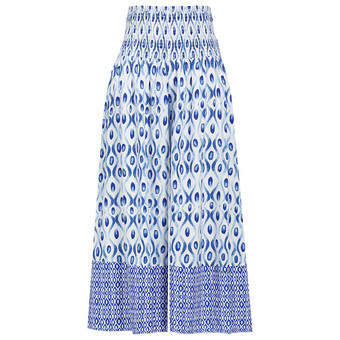 Damen Hose mit Smokbund