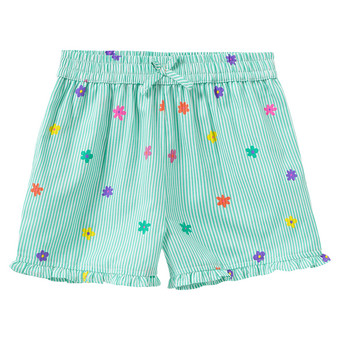 Mädchen Shorts mit Blumen-Print
