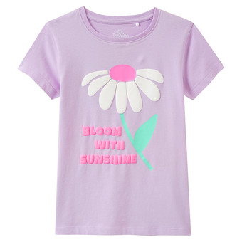Mädchen T-Shirt mit Front-Print