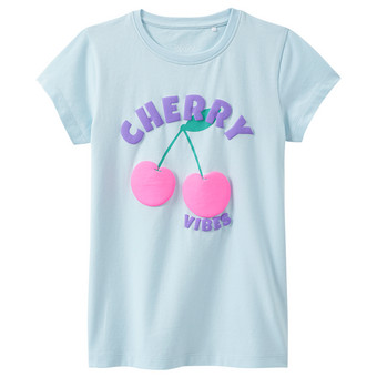 Mädchen T-Shirt mit Front-Print