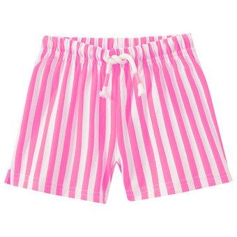 Mädchen Sweatshorts mit Streifen