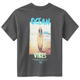 Jungen T-Shirt mit Foto-Print