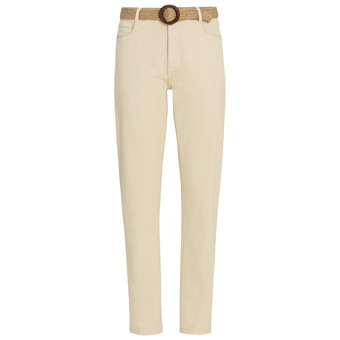 Damen Mom-Jeans mit Gürtel