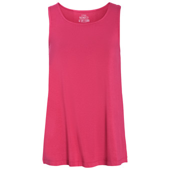 Damen Top in Unifarben