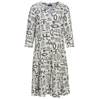 Damen Kleid mit Allover-Muster