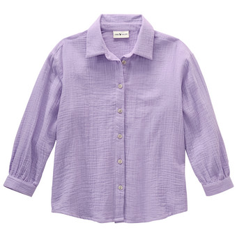 Mädchen Musselin-Bluse aus Bio-Baumwolle