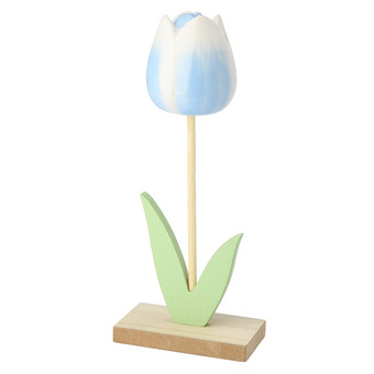 Deko-Aufsteller Tulpe mit Keramik-Blüte