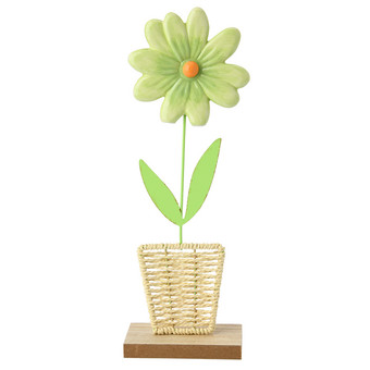 Deko-Aufsteller Blume mit Keramikblüte