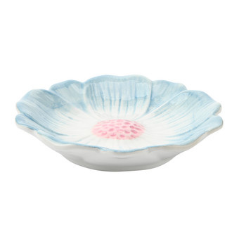 Kleiner Deko-Teller in Blüten-Optik