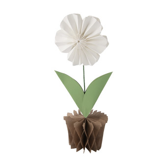 Kleiner Deko-Aufsteller Papierblume