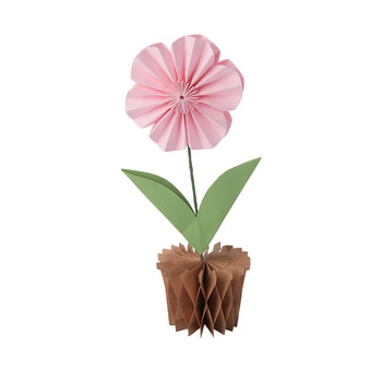 Kleiner Deko-Aufsteller Papierblume