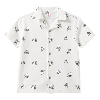 Jungen Hemd mit Allover-Print