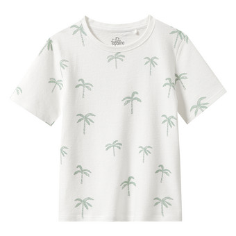 Jungen Strick-T-Shirt mit Allover-Print
