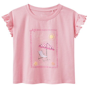 Mädchen T-Shirt mit sommerlichem Print