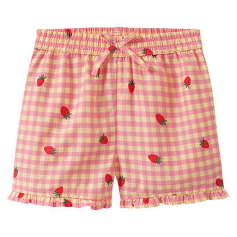 Baby Shorts mit Erdbeer-Print