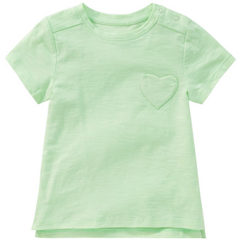 Baby T-Shirt mit Herz-Tasche