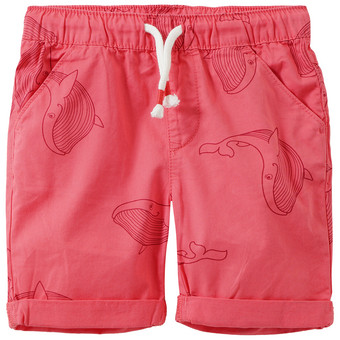 Baby Shorts mit Wal-Motiven