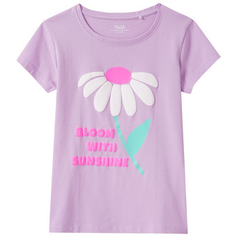 Mädchen T-Shirt mit Front-Print