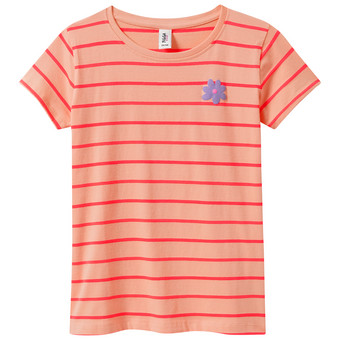 Mädchen T-Shirt mit Streifen