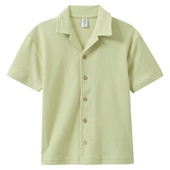 Jungen Strick-Hemd unifarben