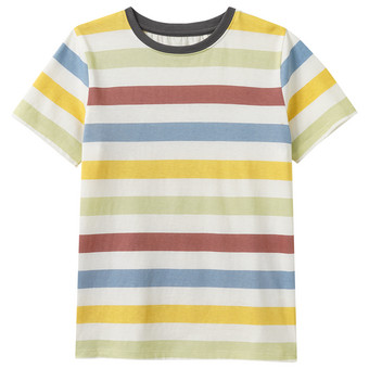 Jungen T-Shirt mit Blockstreifen