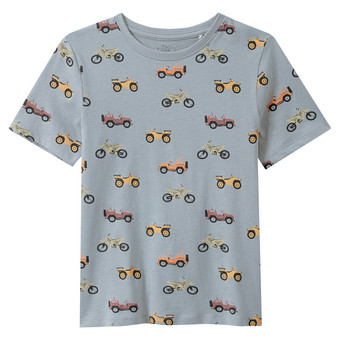 Jungen T-Shirt mit Fahrzeug-Prints