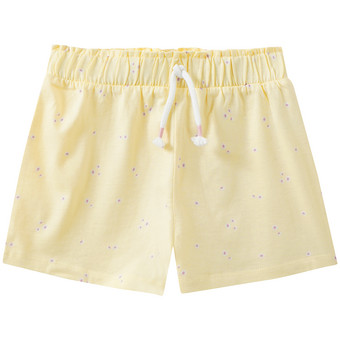 Mädchen Shorts mit Blümchen-Muster