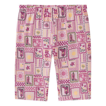 Mädchen Leggings im Patchwork-Dessin