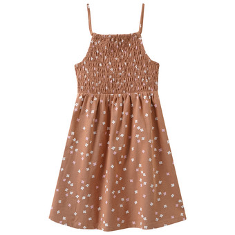 Mädchen Kleid mit Blumen-Prints
