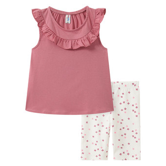 Mädchen Set aus Top und Radler