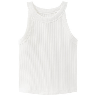 Mädchen Top mit Rippstruktur