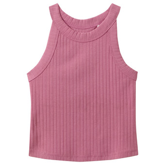 Mädchen Top mit Rippstruktur