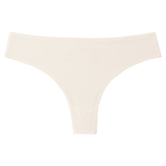 Damen Seamless-String mit Wabenstruktur