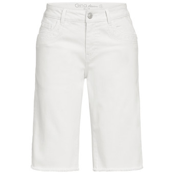 Damen Jeansshorts mit Knopf