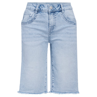 Damen Jeansshorts mit Knopf