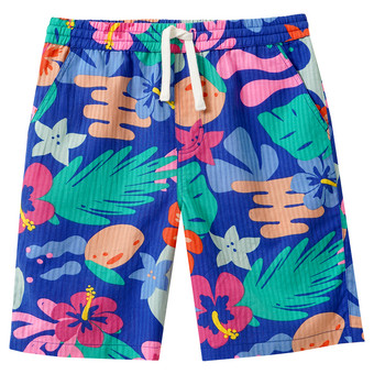 Jungen Shorts im Tropical-Look