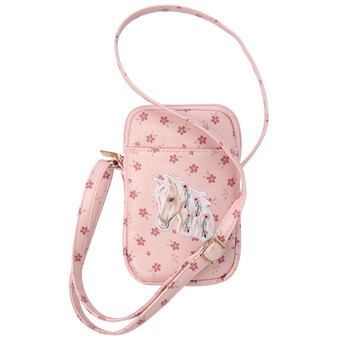 Mädchen Handytasche mit Pferde-Motiv