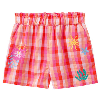 Mädchen Shorts mit Stickerei