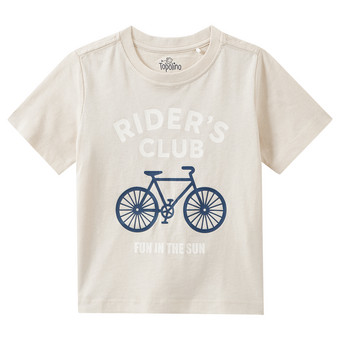 Jungen T-Shirt mit Fahrrad-Print