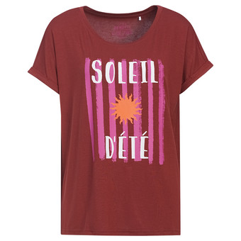 Damen T-Shirt mit Message-Print