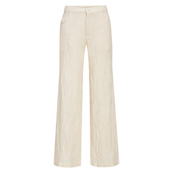 Damen Hose mit Stickerei