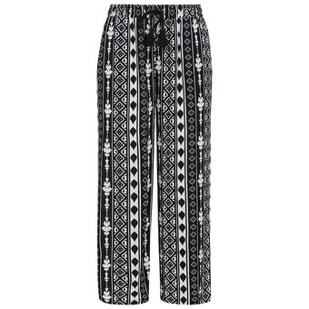 Damen Culotte mit Allover-Muster