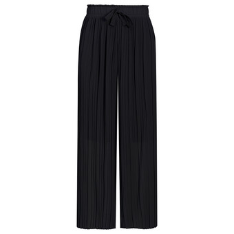 Damen Plissee-Hose mit weitem Bein