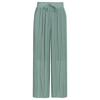 Damen Plissee-Hose mit weitem Bein