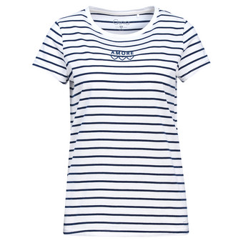 Damen T-Shirt mit Stickerei