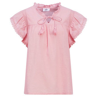 Damen Bluse mit Spitze