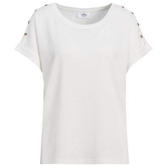 Damen T-Shirt aus strukturiertem Material
